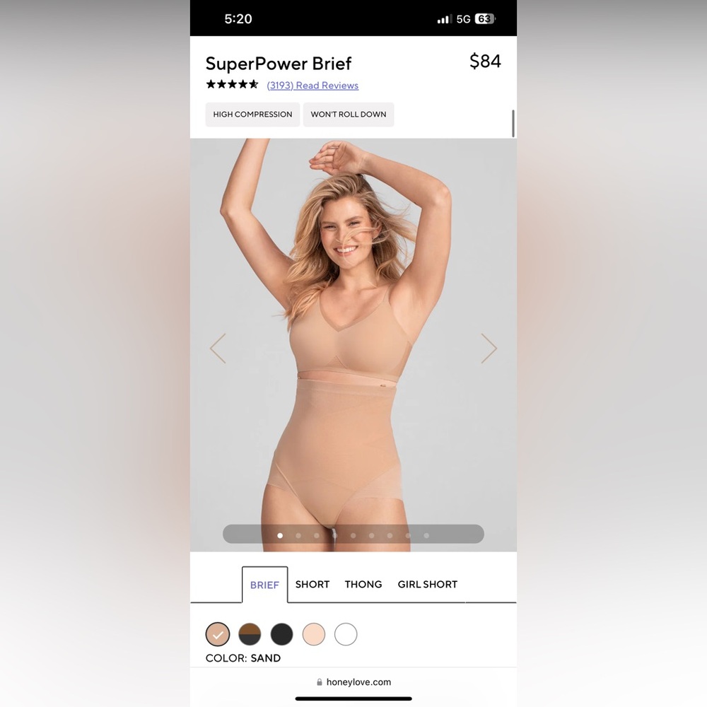 Honeylove Superpower Brief